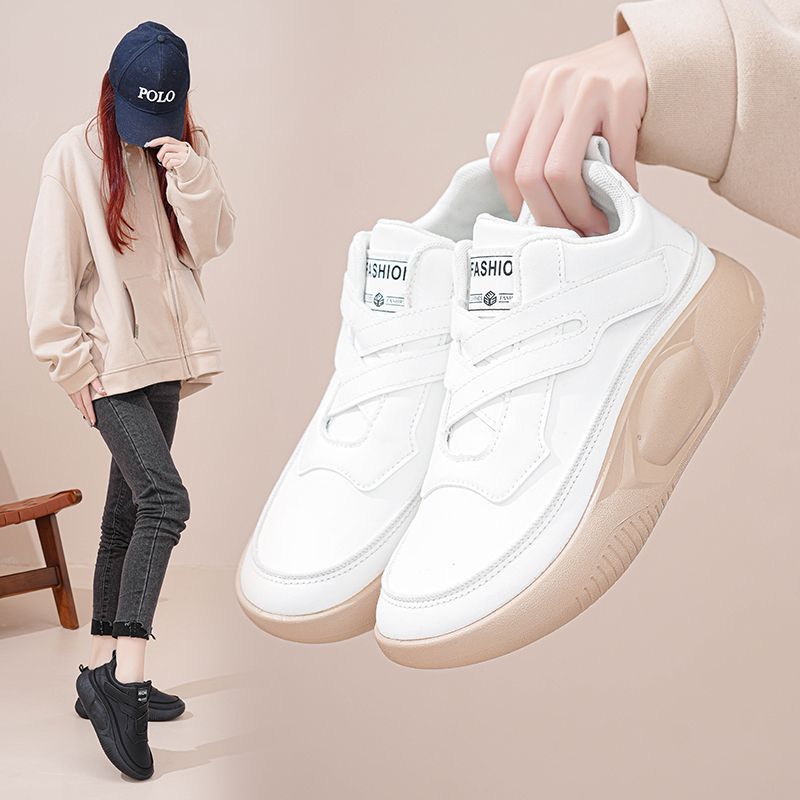 zapatillas de deporte de cuero suave