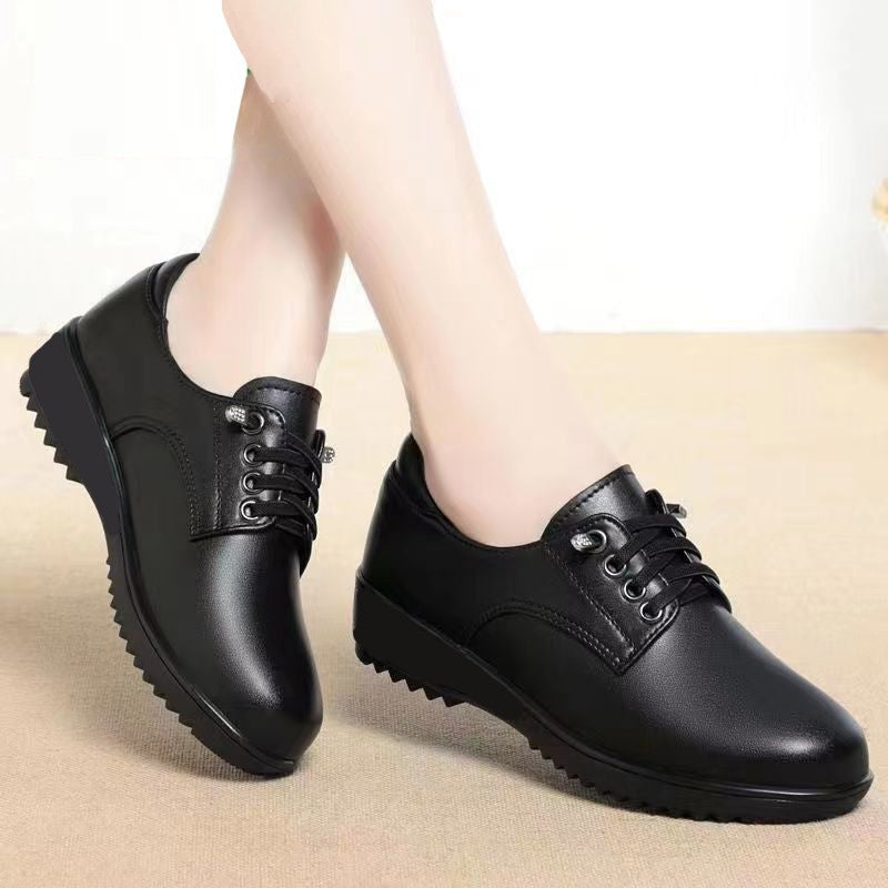 Zapatos de cuero con cordones estilo británico