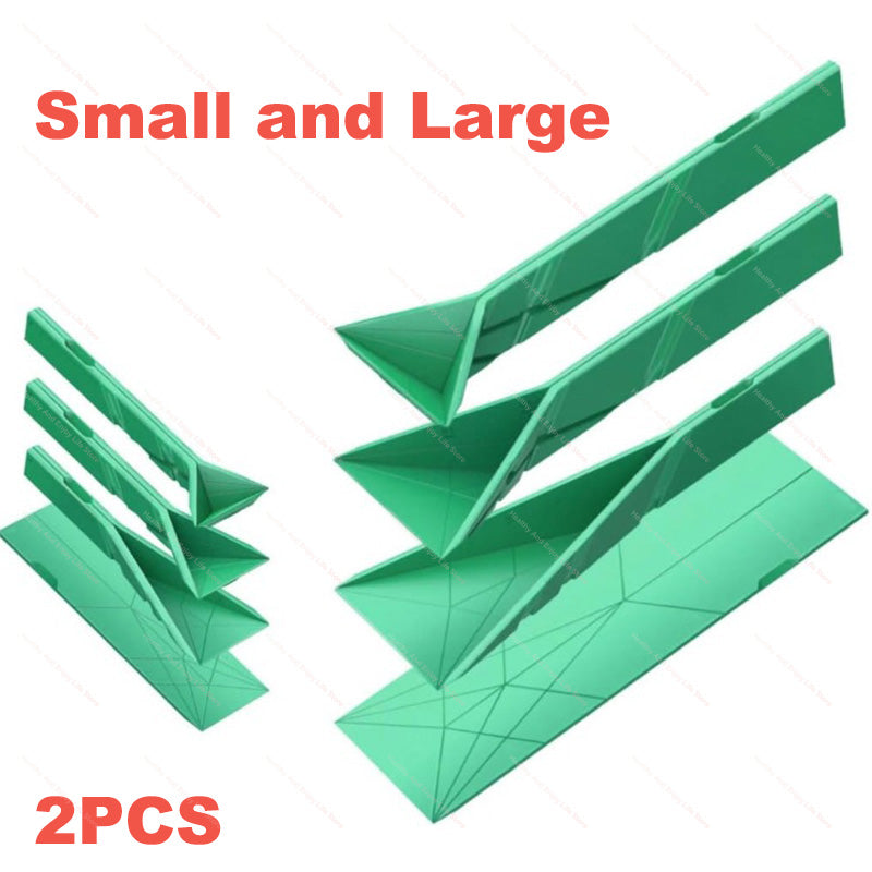 Cuchara medidora plana poligonal 3 en 1