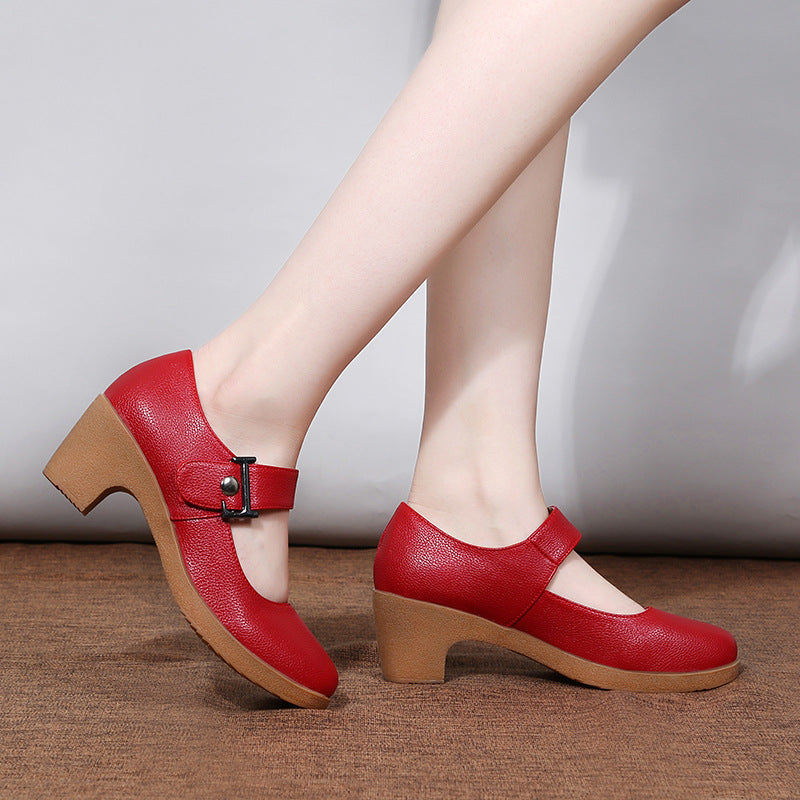 Zapatos 100% cuero genuino