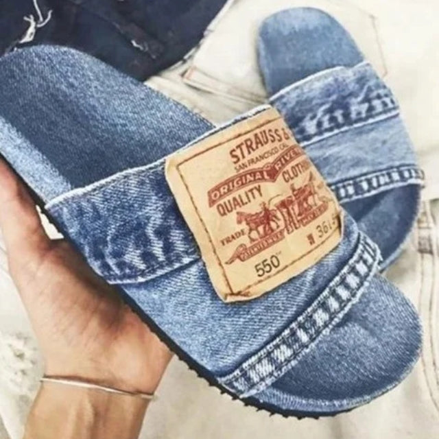 šOFERTA DE VERANO 2024 - 49% DE DESCUENTOš„ Chanclas de mezclilla