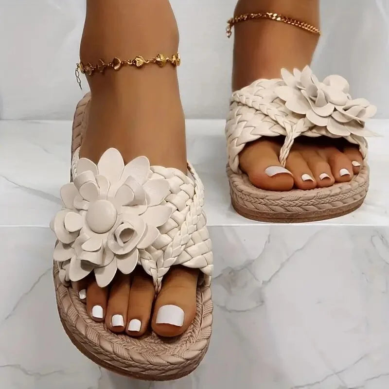 🔥Último día 50% de descuento 🔥Zapatillas ortopédicas de flores