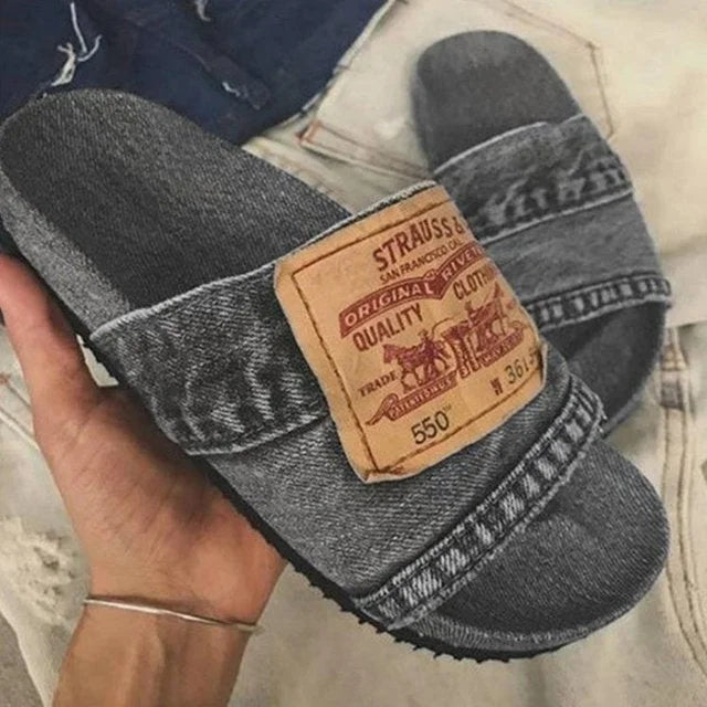 šOFERTA DE VERANO 2024 - 49% DE DESCUENTOš„ Chanclas de mezclilla