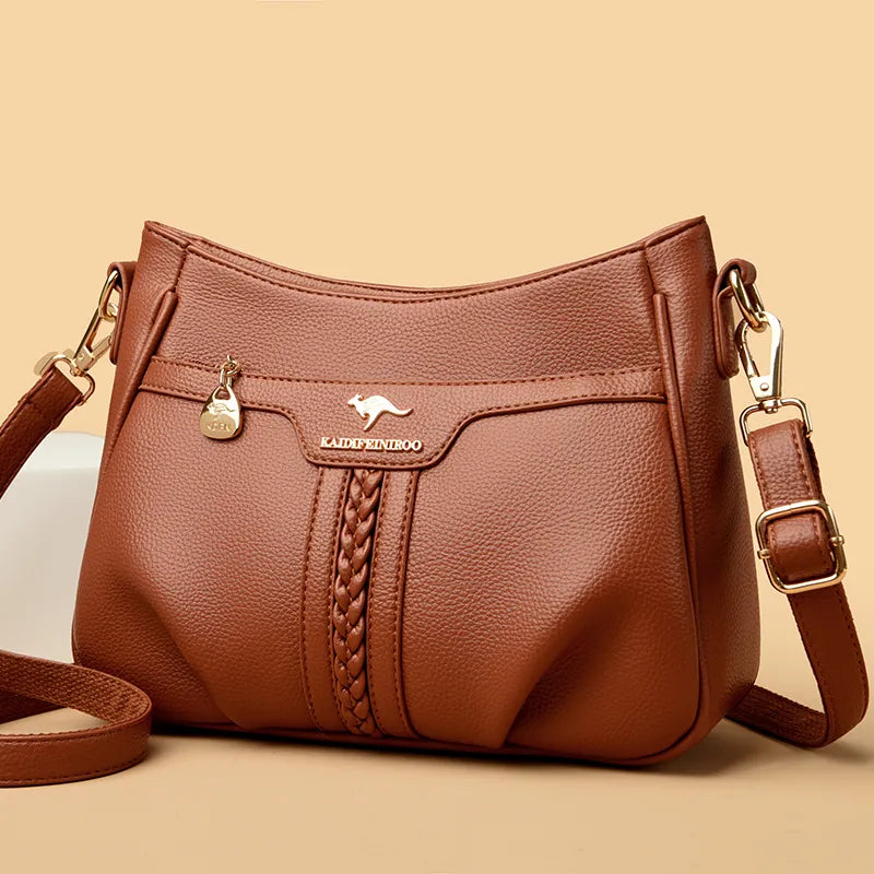 Bolso de mujer nuevo 2025 auténtico 100% piel