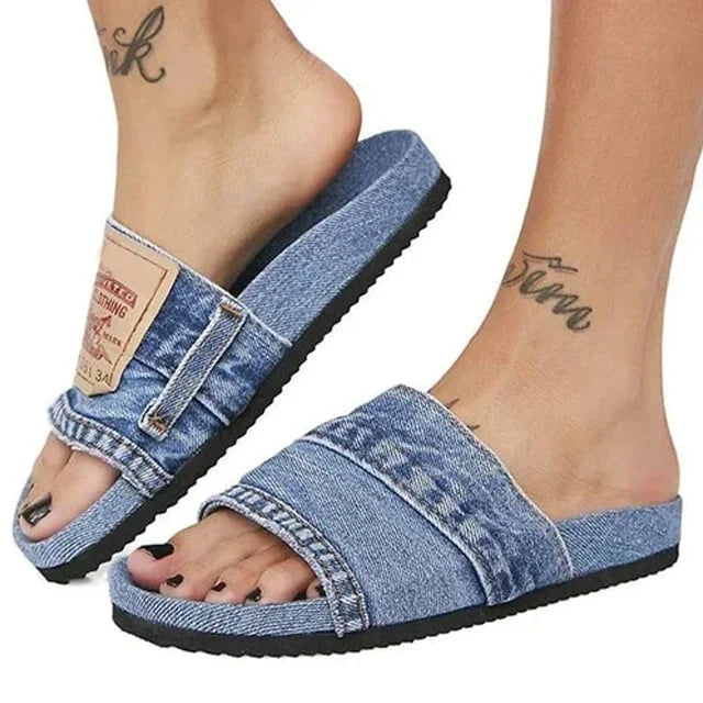šOFERTA DE VERANO 2024 - 49% DE DESCUENTOš„ Chanclas de mezclilla