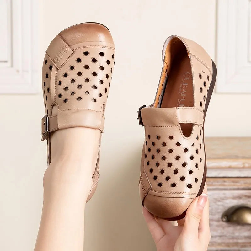 Nuevos zapatos de mujer con suela blanda antideslizante