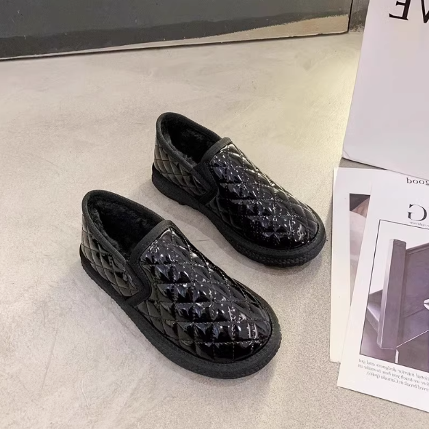 Zapatos de algodón de piel femenina (delgados, reticulados)