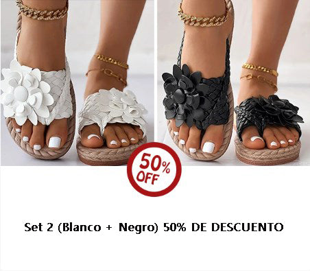 🔥Último día 50% de descuento 🔥Zapatillas ortopédicas de flores