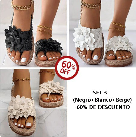 🔥Último día 50% de descuento 🔥Zapatillas ortopédicas de flores