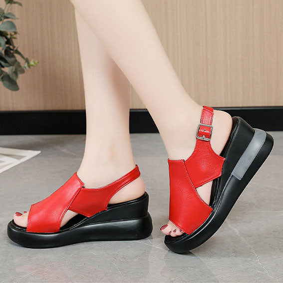 Sandalias ortopédicas de cuero