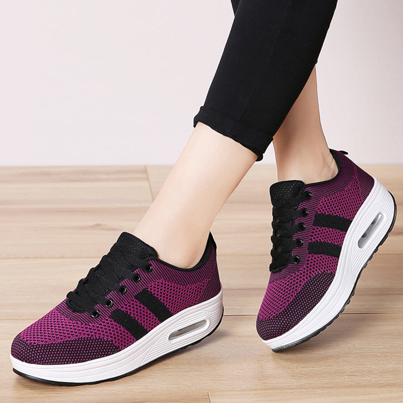 Zapatos ortopédicos de punto con amortiguación de aire