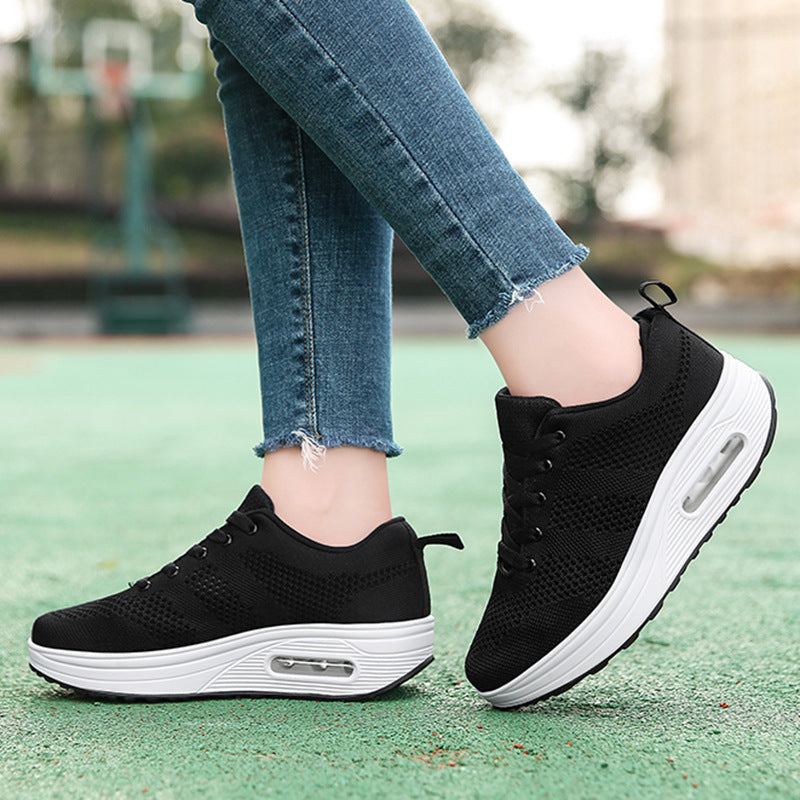 Zapatos ortopédicos de punto con amortiguación de aire