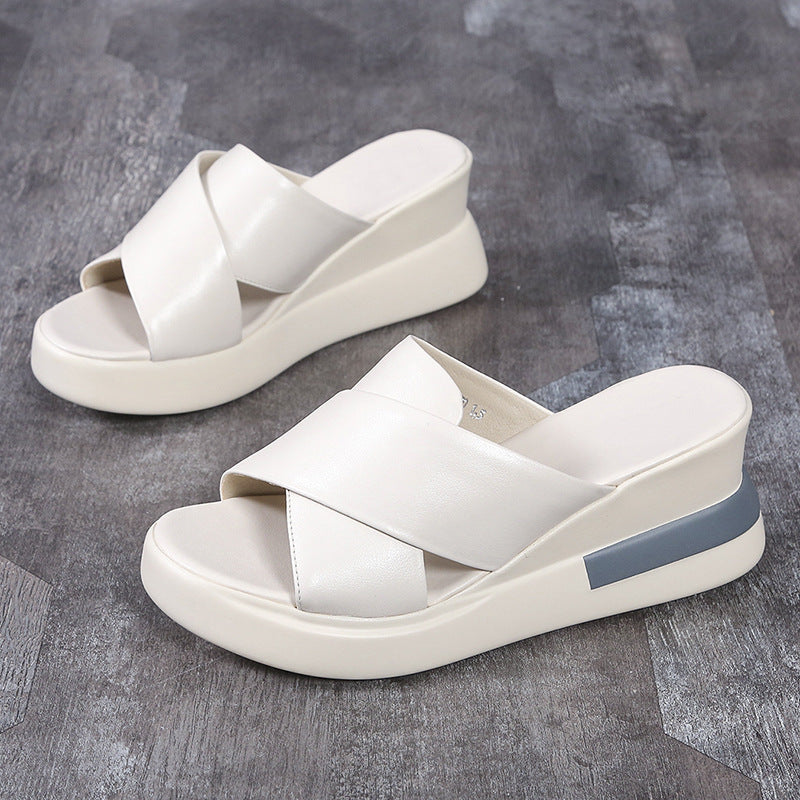 Sandalias ortopédicas de cuero
