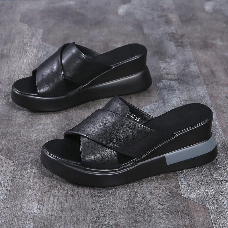 Sandalias ortopédicas de cuero
