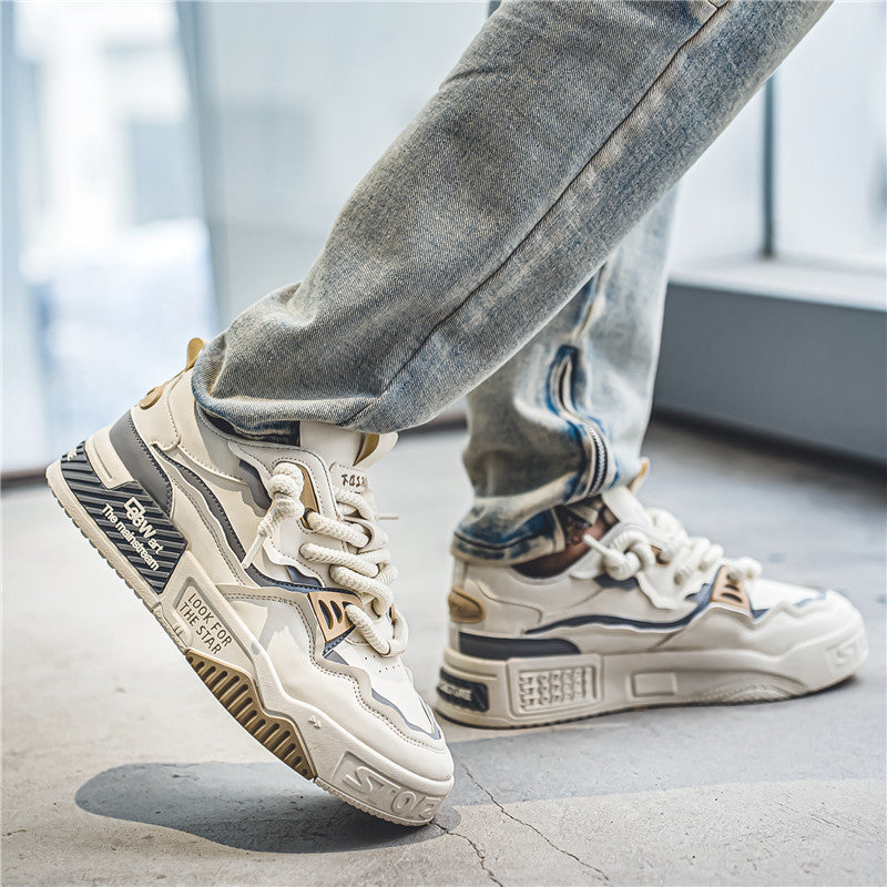 2024 nuevos zapatos deportivos de suela gruesa