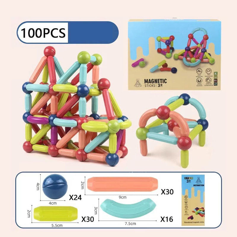 Bloques magnéticos creativos