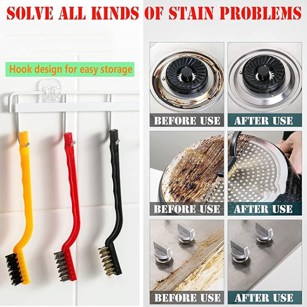 Juego de herramientas de limpieza multifuncionales de ocho piezas