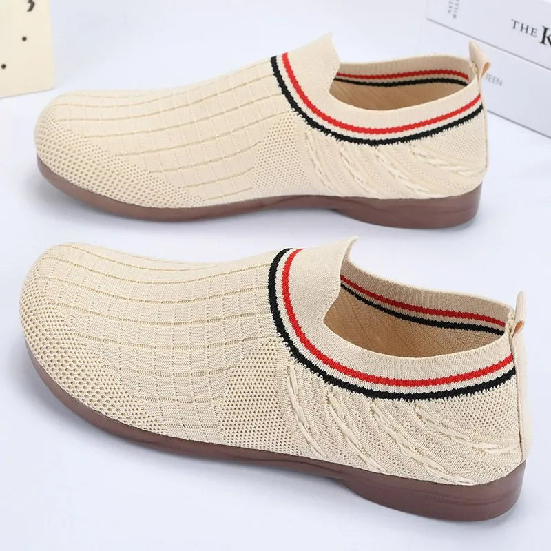 2025 nuevos zapatos casuales de punta redonda