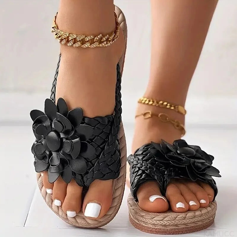 🔥Último día 50% de descuento 🔥Zapatillas ortopédicas de flores