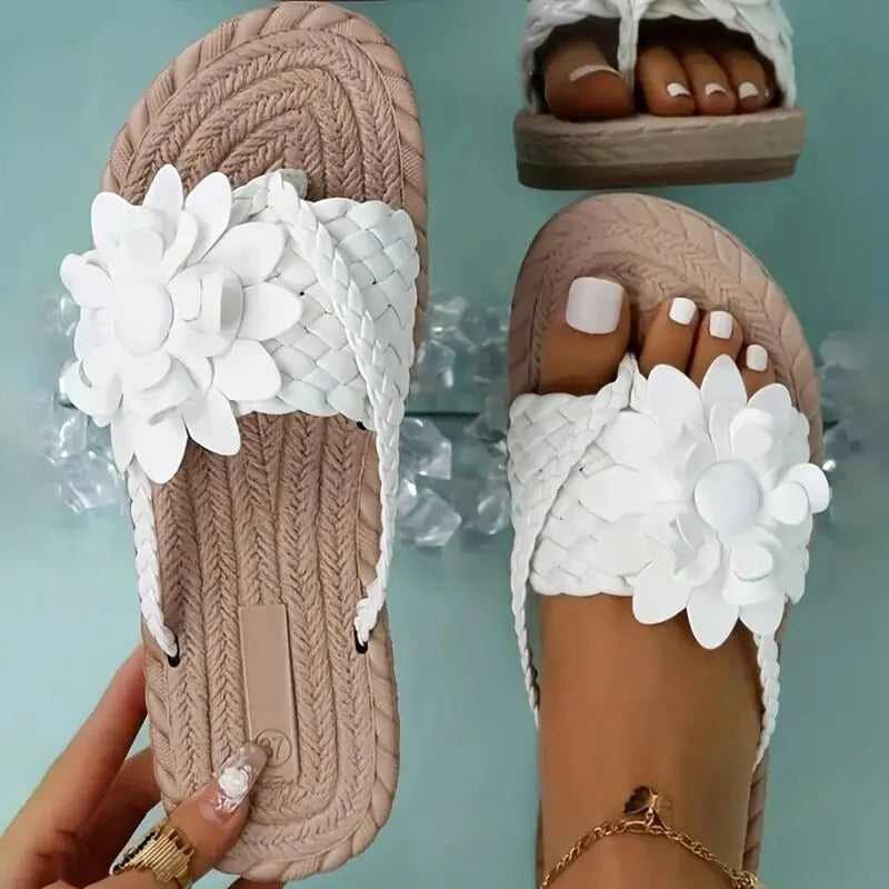 🔥Último día 50% de descuento 🔥Zapatillas ortopédicas de flores