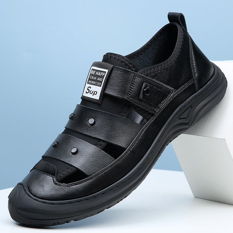 Sandalias casuales de punta cerrada para hombre