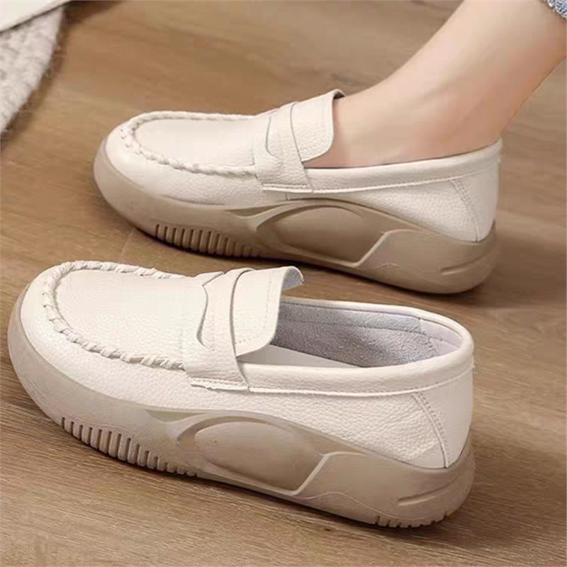 Nuevos mocasines de suela blanda