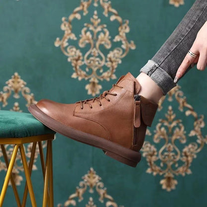 Botas Martin vintage de piel suave