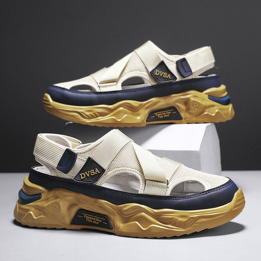 Zapatos de playa de malla transpirable para hombre