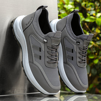 Zapatos casuales transpirables de malla para hombre