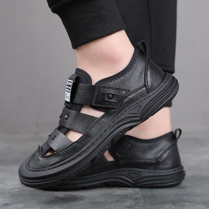 Sandalias casuales de punta cerrada para hombre
