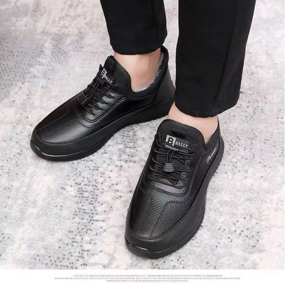 Zapatos de invierno sin cordones para hombre