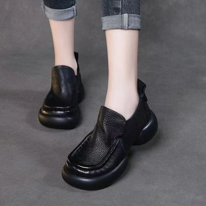 Mocasines de cuero