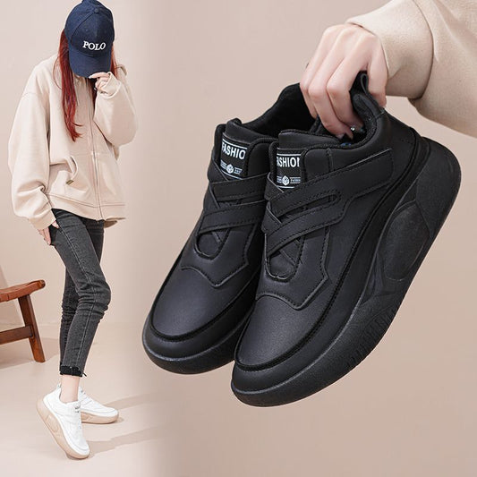 zapatillas de deporte de cuero suave