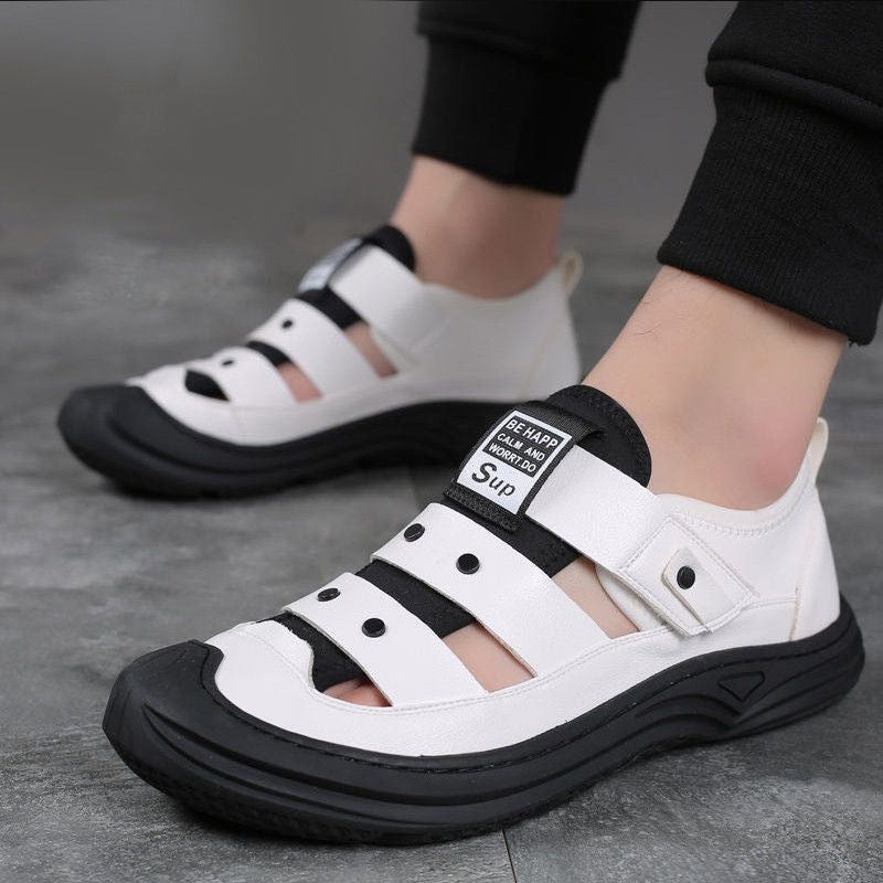 Sandalias casuales de punta cerrada para hombre