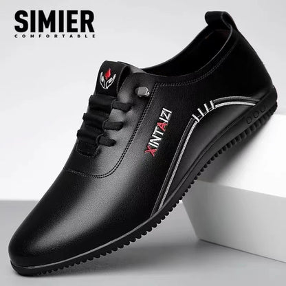 Zapatos nuevos de cuero para hombre