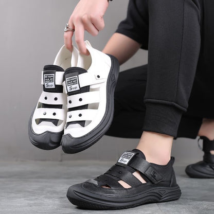 Sandalias casuales de punta cerrada para hombre