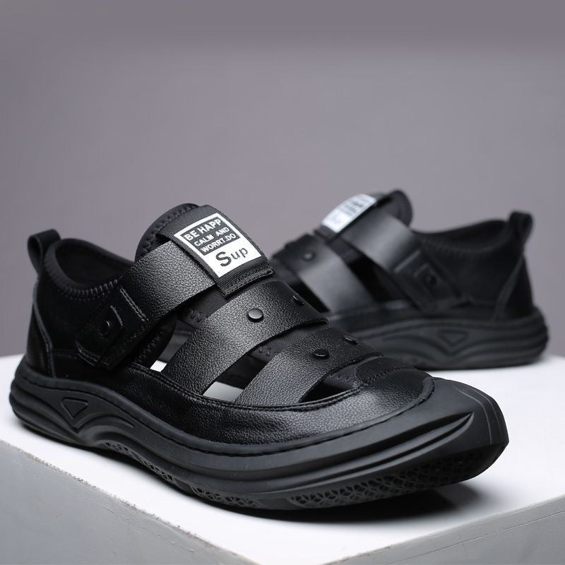 Sandalias casuales de punta cerrada para hombre