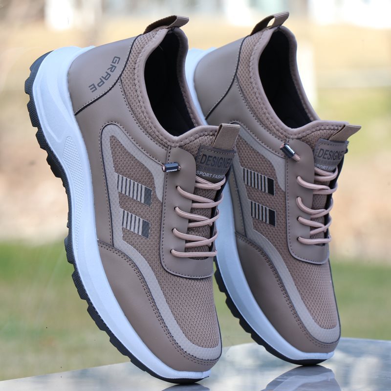 Zapatos casuales transpirables de malla para hombre