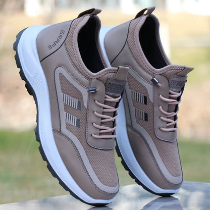Zapatos casuales transpirables de malla para hombre