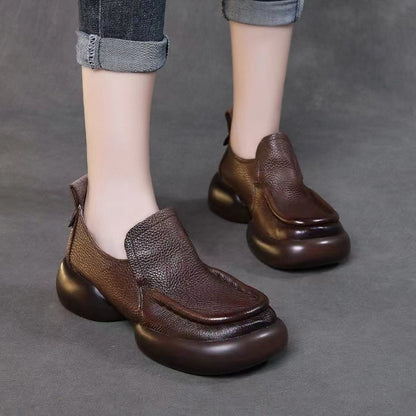 Mocasines de cuero