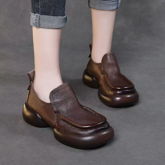 Mocasines de cuero