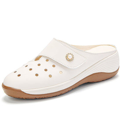 Zapatos casuales de verano de suela gruesa