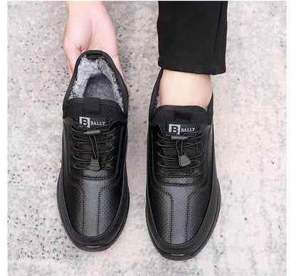 Zapatos de invierno sin cordones para hombre