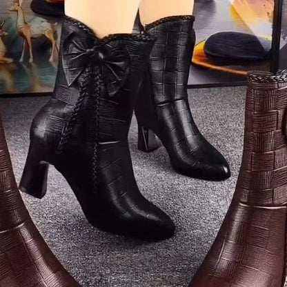 Botas Martin estilo británico para mujer.