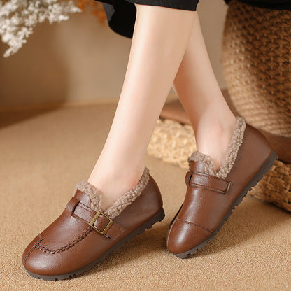 Zapatos de algodón cálidos de nuevo estilo 2025