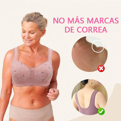 🔥Oferta del último día con 80 % de descuento: sujetador cómodo y práctico con botones delanteros