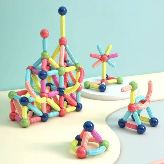 Bloques magnéticos creativos