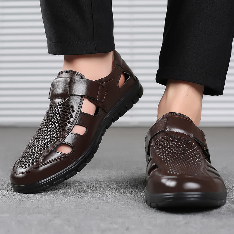 Sandalias de cocodrilo para hombre