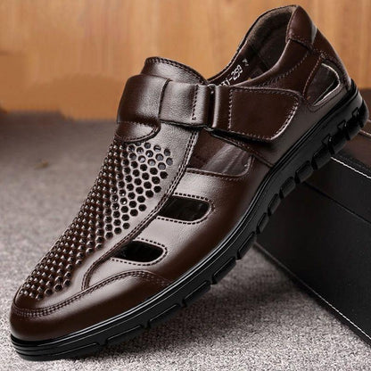 Sandalias de cocodrilo para hombre