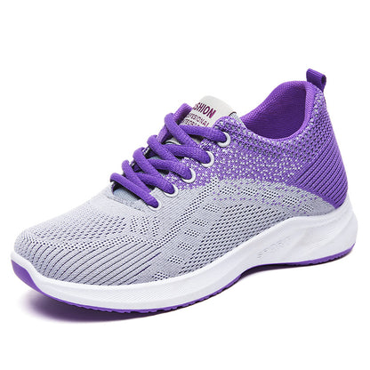 Zapatillas de deporte de malla transpirable para mujer